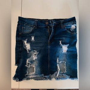 Jean skirt
